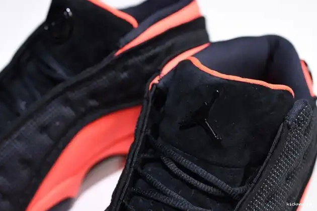 Rep Black AT3102-006 Infrared 13 Low Clot x Jordan Air 0520